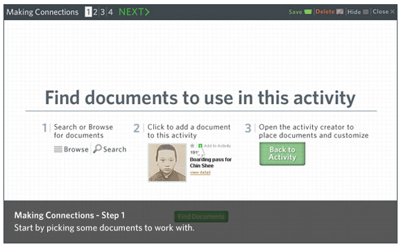 Find documents to use in this activity
