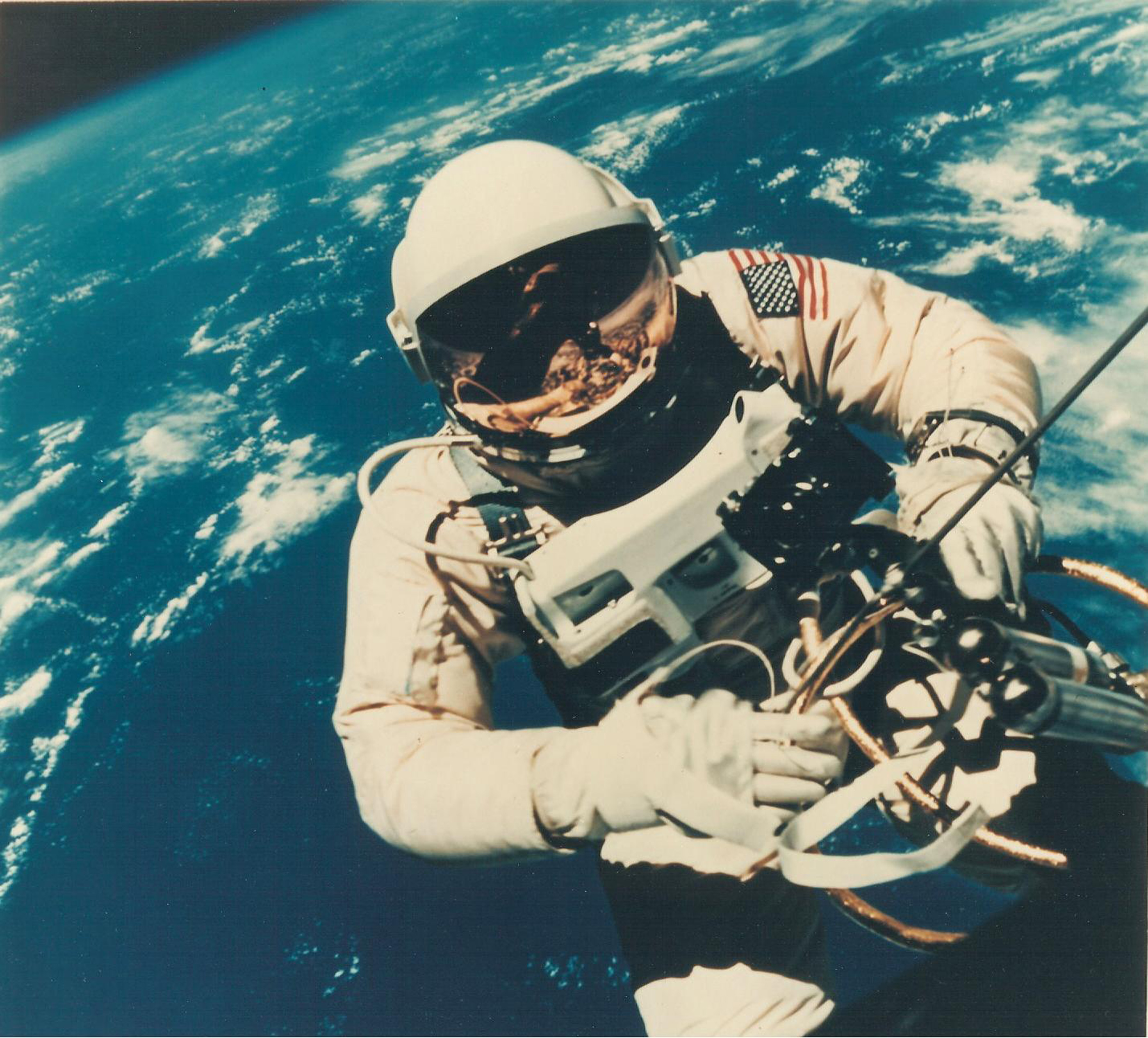 Astronaut Edward H. White II's Space Walk on Gemini IV