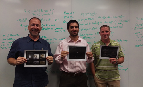 Teachers at the WWI App Workshop