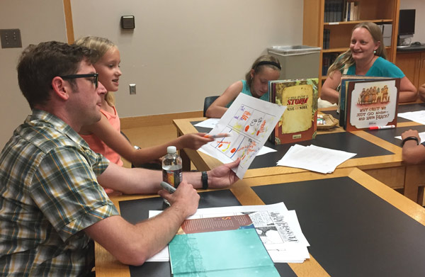 Discussion with author